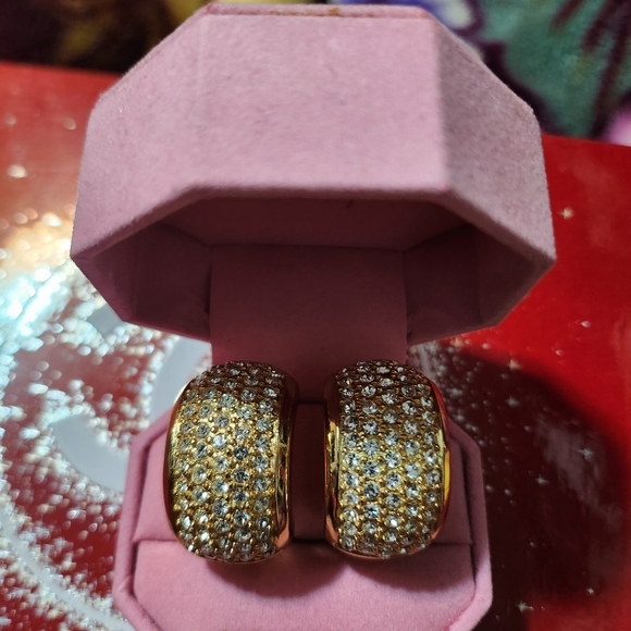 Christian Dior Vintage Signed Clip-on earrings - Picture 3 of 12